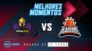 CBLoL 2020: 1ª Etapa - Fase de Pontos | Melhores Momentos VK x KBM (1º Turno) - by Dell Gaming