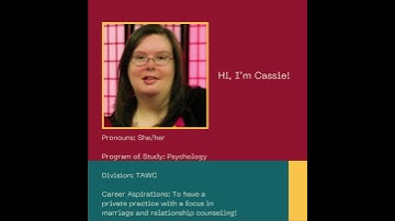 TAWC Peer Mentor Intro Video #Peermentor