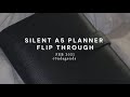 Silent A5 Planner Flip Through FEB 2021