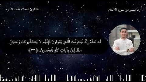 " قَدۡ خَسِرَ ٱلَّذِينَ كَذَّبُوا۟ بِلِقَآءِ ٱللَّهِ " | شحاته الشوه | سورة الأنعام