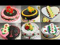 Square &amp; Circle Cake Different Decorated Designing | Birthday, Wedding &amp; Anniversary Cake tope Video