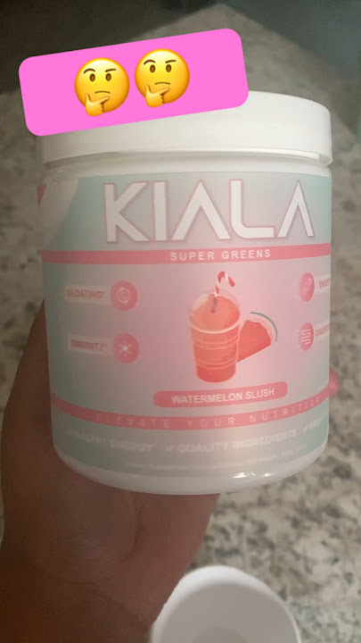 KIALA GREENS NUTRITION 🌱 IS IT WORTH YOUR MONEY🤔 #lifestyle #nutrition