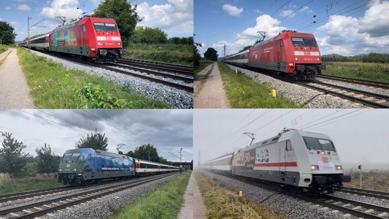 Als die ECs noch mit Br 101 gefahren sind 