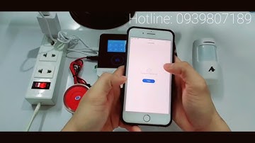 Lắp đặt bộ chống trộm không dây qua sim wifi từ xa qua điện thoại APLUS X4 gia đình thông minh