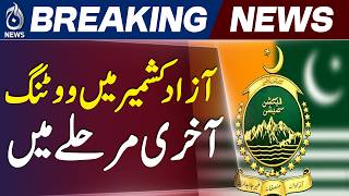AJK Elections | LA-27 & LA-28 Polling | Voting Update - Aaj News