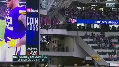 NFL on CBS intro 2017 CIN@MIN