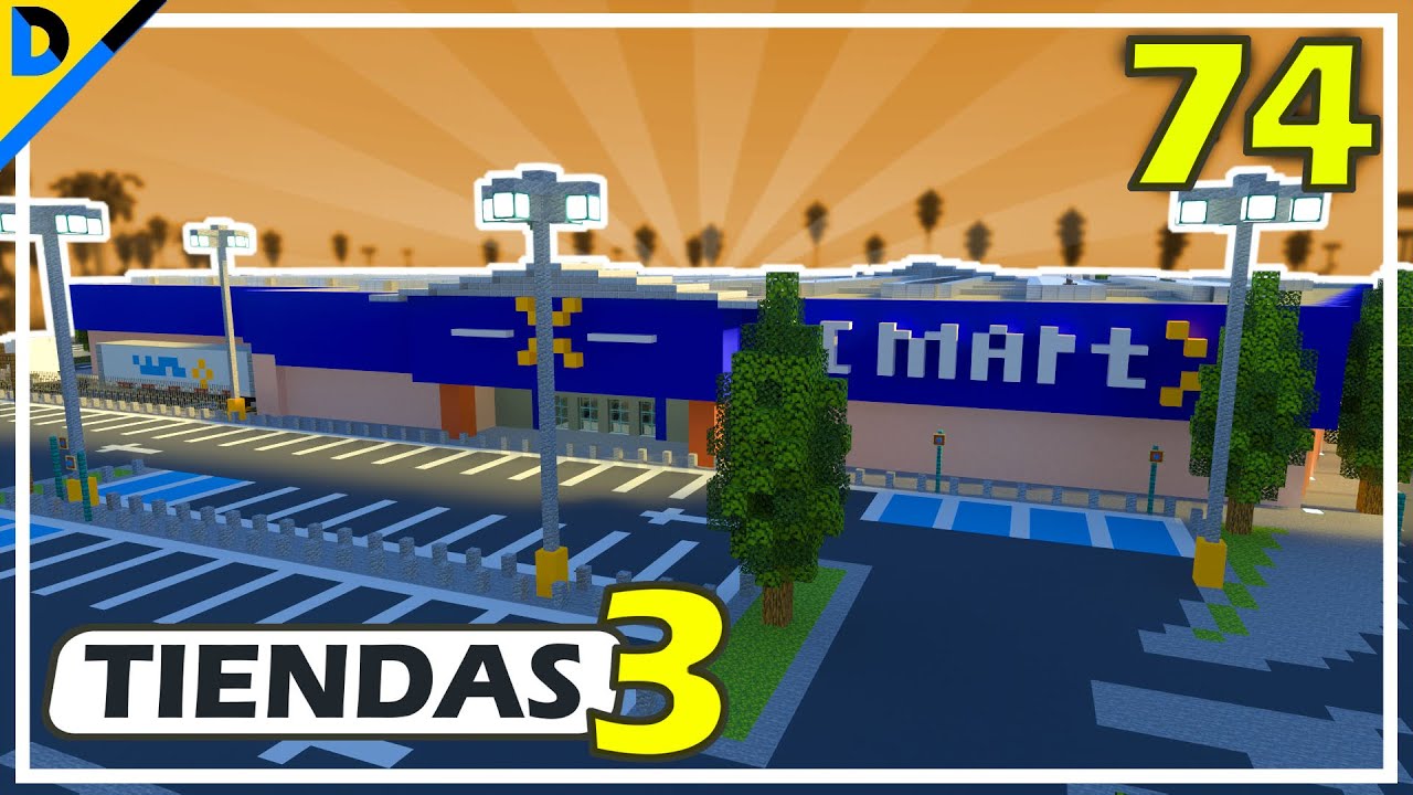 🏗CONSTRUYENDO una CIUDAD en Minecraft #74 - Centros Comerciales 🛒Pt.3