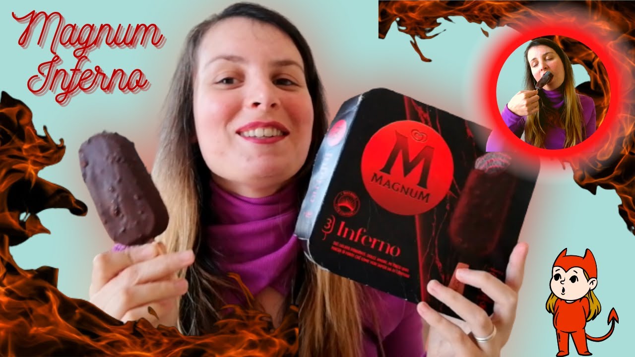 MAGNUM INFERNO - Assaggiamo  Il Gelato Della Pubblicità Ispirato A Dante