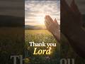 “Prayer to God 🙏 Thank You for Answered Prayers | #Shorts"
