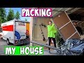 PACKING MY HOUSE! MOVING VLOGS! | HeyItsSarai