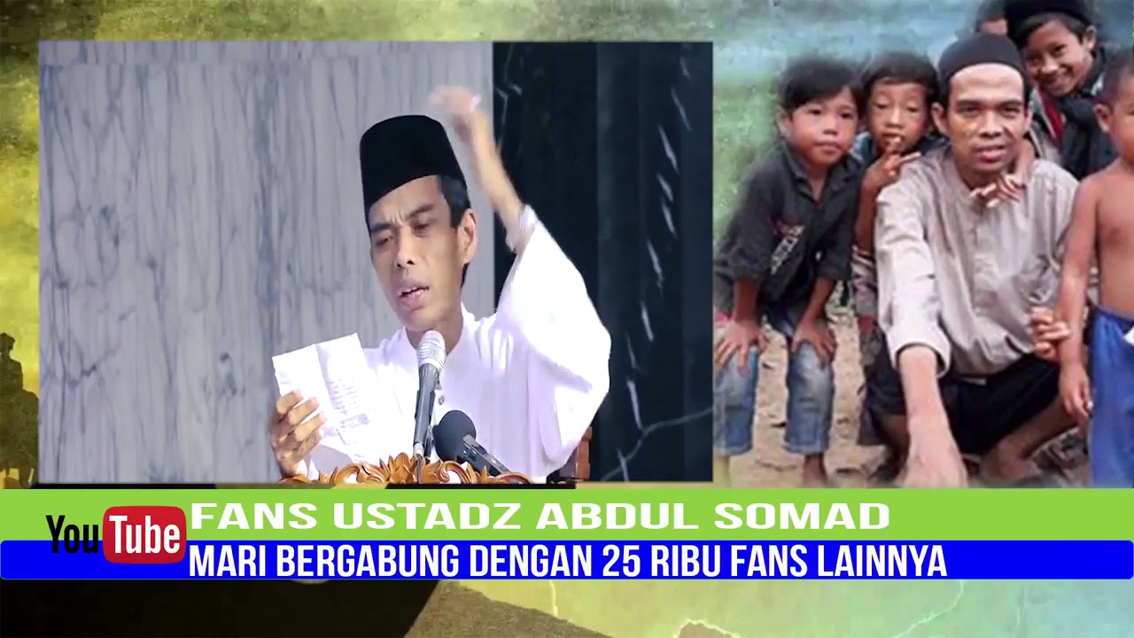 Istri Tua Dan Istri Muda Ceramah Ustadz Abdul Somad YouTube