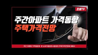 주간아파트 가격동향과 현 소비자동향조사결과의 주택가격전망