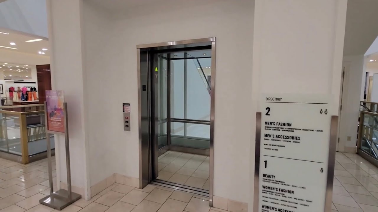 KONE Series 220 Hydraulic Elevator Saks Fifth Avenue, Fashion Show Mall, Las Vegas, NV YouTube