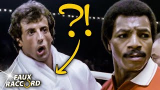 Les Erreurs du film Rocky III n'échappent pas à L'Œil du tigre !  Faux Raccord