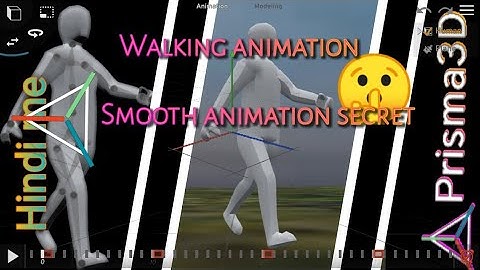 Step-by-Step Guide 💯 How to Create Walking Animations in Prisma 3D #prisma3d  #cartooncraftsstudio