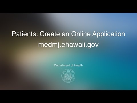 Patients: Create an Online Application