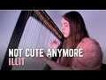 ILLIT - NOT CUTE ANYMORE (Harp Cover) + Sheet Music