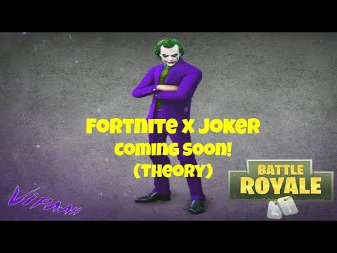 Fortnite X Joker Release Date Joker Skin Coming Soon Fortnite News Youtube