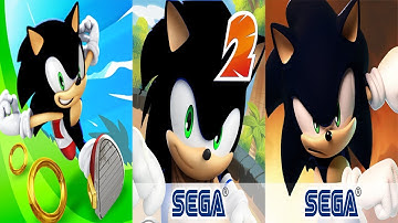Sonic Dash SHADOW VS Sonic Dash 2 SHADOW VS Sonic Forces Speed Battle SHADOW