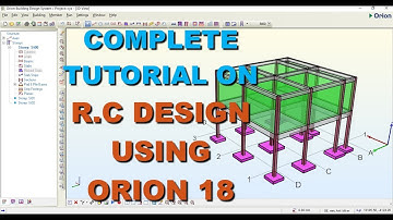 RC design using ORION 18
