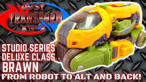 JUST TRANSFORM IT!: Studio Series Deluxe Brawn