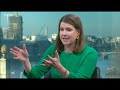 Lib Dem Leader Jo Swinson discusses her Party's Brexit policy with Andrew Neil