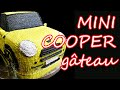 comment faire une voiture de gâteau Mini Cooper