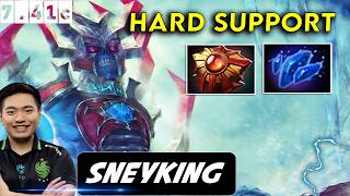 Sneyking Lich Hard Support - Dota 2 Patch 7.41c Pro Player Full Gameplay