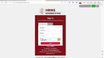 BIHAR HRMS: Assigning Various roles under HRMS to different users.