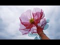 DIY Fabric Flowers || How To Make Big Fabric Flowers | Qq. Handmade