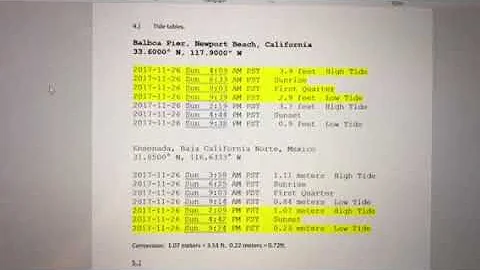Voyage Plan - B Keeler - Newport to Ensenada our