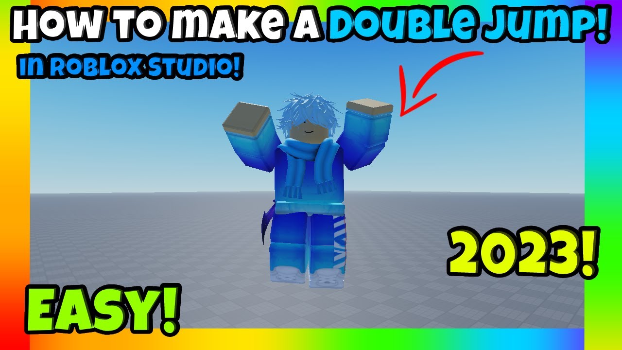 How to script a Double Jump in Roblox Studio! - YouTube