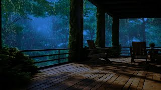 Sleep Aid with Nature's RAW Fury: Heavy Thunderstorm in a Hidden Forest Deck Helps you Sleep by Easy Sounds & Relaxation Channel 2,446 views 2 months ago 8 hours, 28 minutes