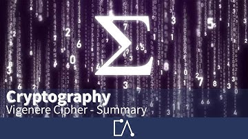🇬🇧 Classical Cryptography - Vigenère Cipher - Summary | Embedded Academy Tutorial