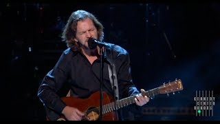 My City in Ruins (Bruce Springsteen Tribute) - Eddie Vedder - 2009 Kennedy Center Honors