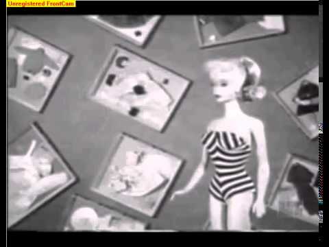 Primer comercial de Barbie en 1959