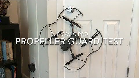 DJI Mavic Pro Propeller Guard Test