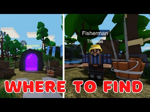 Where To Find The New FISHING FESTIVAL Portal Roblox Islands