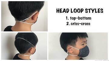 How to relieve pressure off your ears when wearing a mask! Do the head loop!