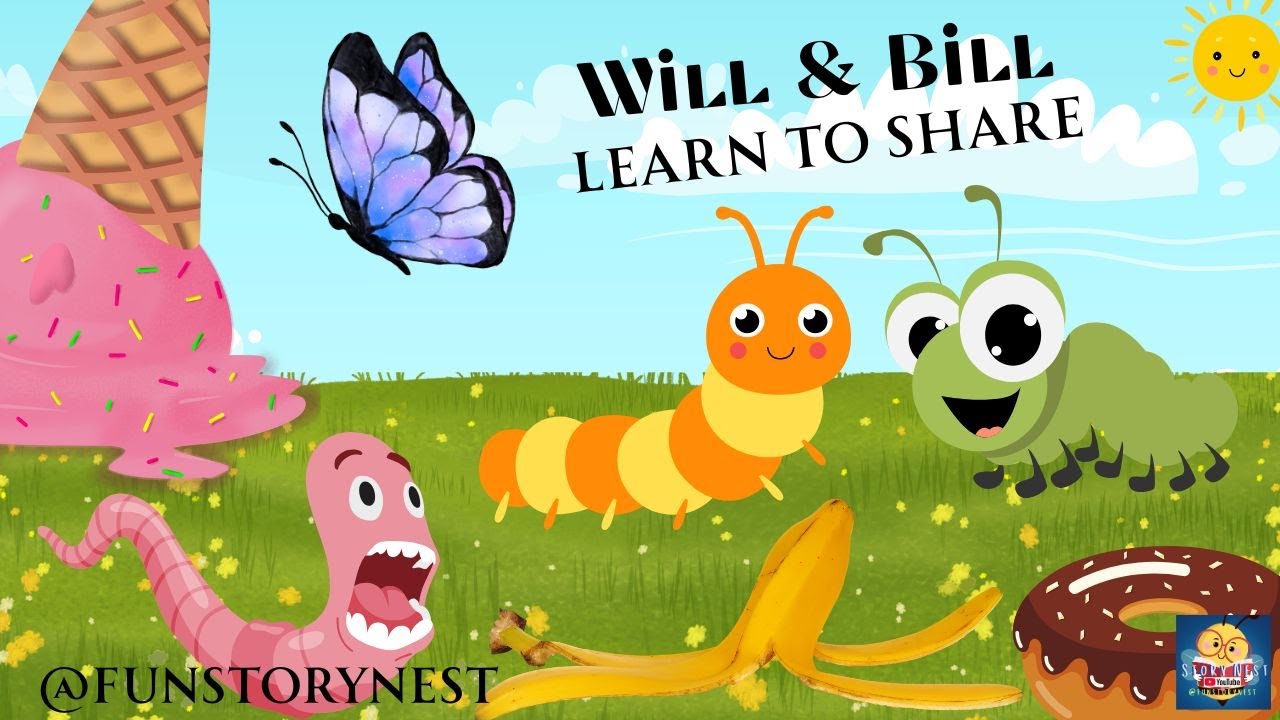 Children’s Story Time [🌿 Will & Bill Learn to Share 🌈] A heartwarming ...