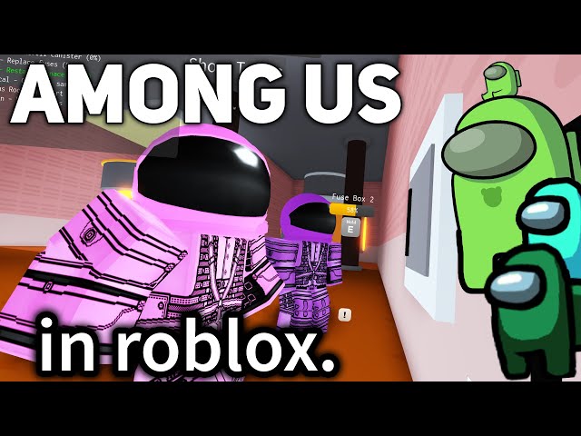 In response to u/Mehpaza's Among us with the Roblox man face : r/AmongUs