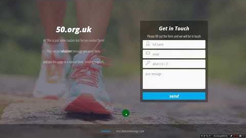 Domain Manage - Instant Generic Form - Domain Landing Page