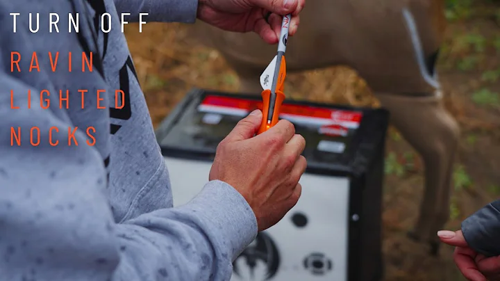 Ravin Lighted Nock Extinguisher | Turning Lighted Nocks Off | Easy 3-Step Guide