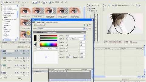 Sony Vegas Tutorial || Effect #24 [Circle]