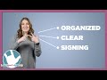 ASL Organizing Techniques Quiz