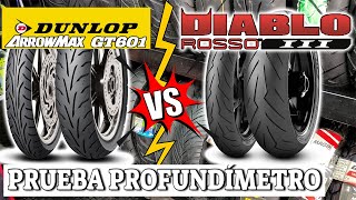 Pirelli Diablo Rosso 3 VS Dunlop Arrowmax GT 601  Cúal Me Compro?