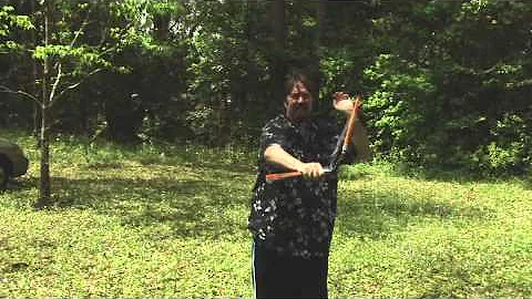 Kurt S. Poulin - Nunchucks pratice