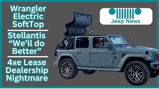 Wrangler Gets Electric Soft Top | 4xe Lease Buyout Dealer Drama | #jeepnews screenshot 3