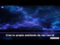 Crea tu propio asistente de voz con IA 🎙️⚡