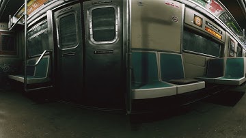 Subway - Unreal Engine - VR 360 Test - 8K